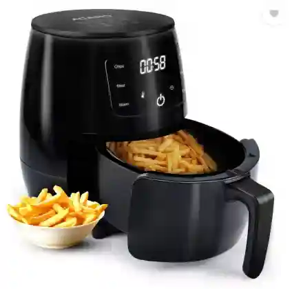 AGARO Alpha Digital Air Fryer For Home, 4.5 Liters